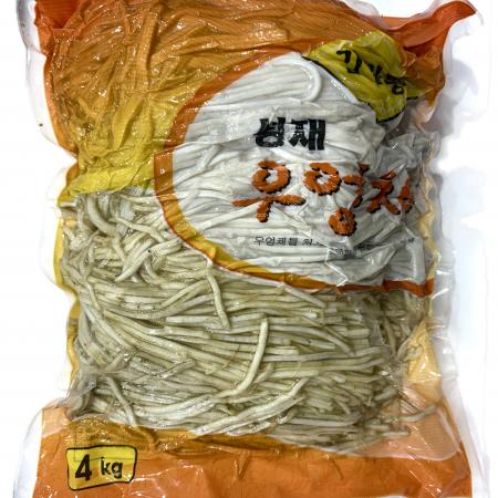 ❤️초특가❤️[교차출고]우엉채 4kg (3mm) 김밥용 김밥재료