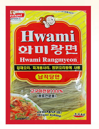 화미 랑면 납작당면 2.5kg