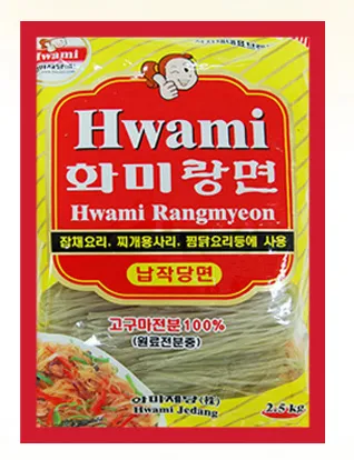 화미 랑면 납작당면 2.5kg 이미지