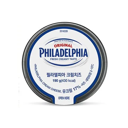 필라델피아 크림치즈 190g 냉장