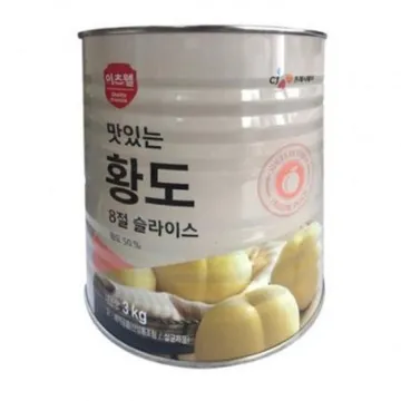 이츠웰 맛있는황도/8절슬라이스3kg