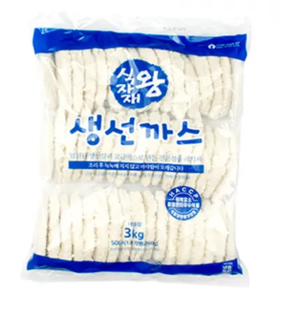 식자재왕 생선까스 3kg 냉동