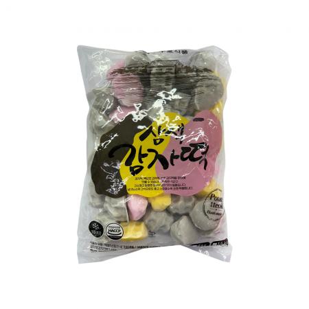 주호 삼색 감자떡1.5kg 냉동