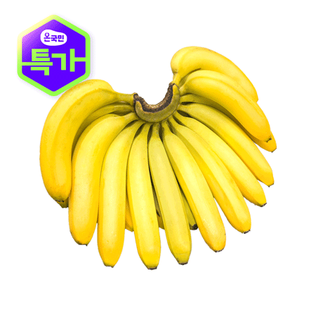 바나나 1송이 2kg내외 수입산 왕바나나