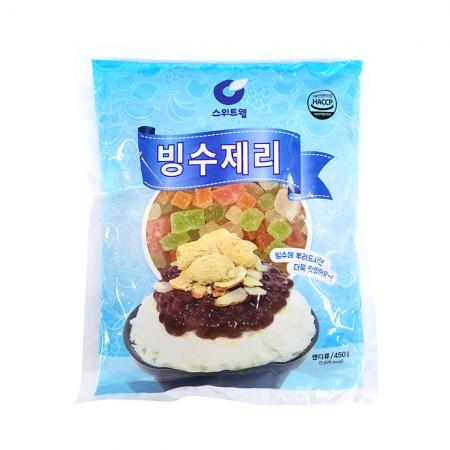 스위트웰 빙수젤리 450g 빙수토핑