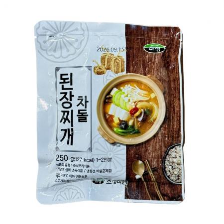 초정 차돌 된장찌개 250g 냉동