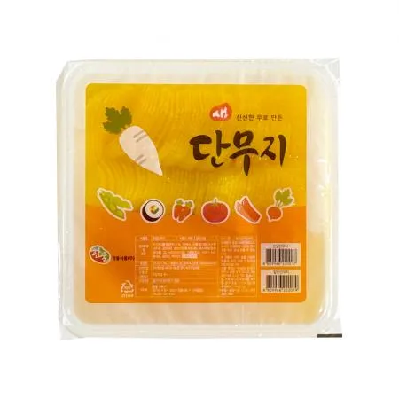 ⭐묶음특가⭐한울 단무지 슬라이스 2.5kg