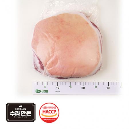 수라한돈 미박앞다리살 전지 17kg 내외 냉장