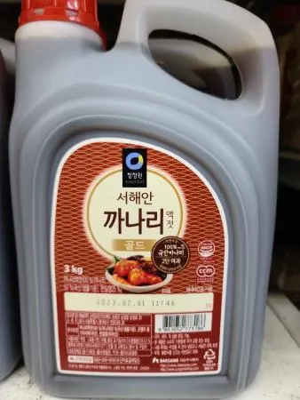 청정원 까나리 액젓 3kg