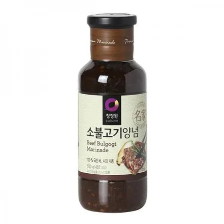 청정원 소불고기양념 500g