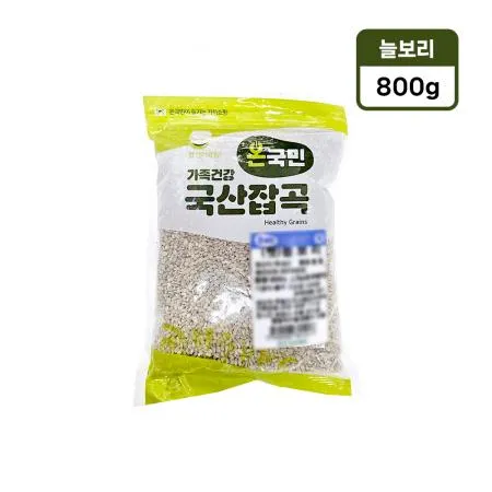 온국민 늘보리 800g 국내산