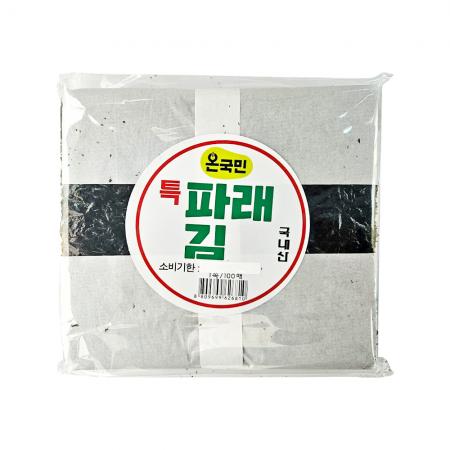 온국민 파래김 100매