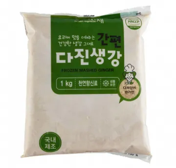 유기촌 다진생강 중국산 1Kg 냉동
