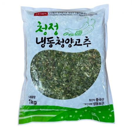 청정 냉동 청양고추 슬라이스 1kg