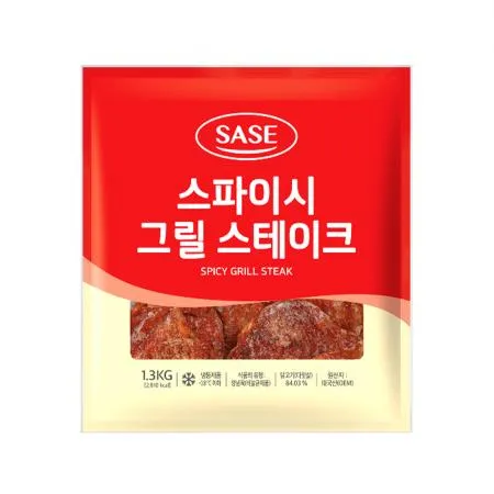 사세 스파이시 그릴 스테이크 1.3kg 치킨 후라이드 닭튀김