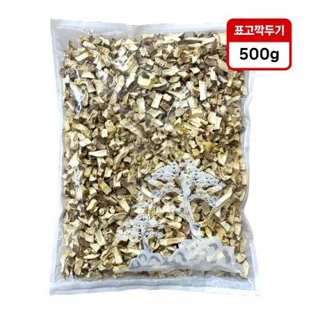 말린 표고버섯 깍둑 500g 건표고버섯 다이스