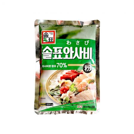솔표 와사비분말 가루 200g