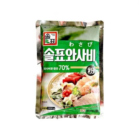 솔표 와사비분말 가루 200g