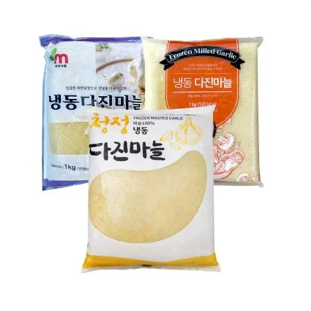 [교차출고]냉동 다진마늘 1kg