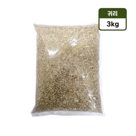 온국민 귀리 3kg 캐나다산