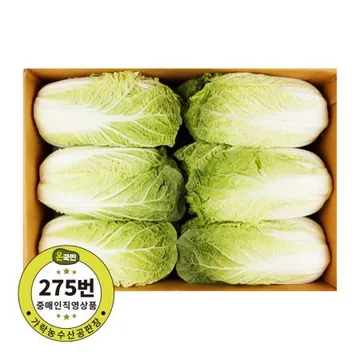 알배기배추(상) 국내산 12입 1박스