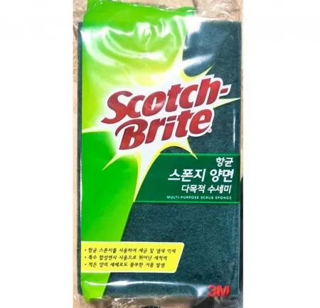 스카치브라이트 스폰지수세미 대 (9X15cm)