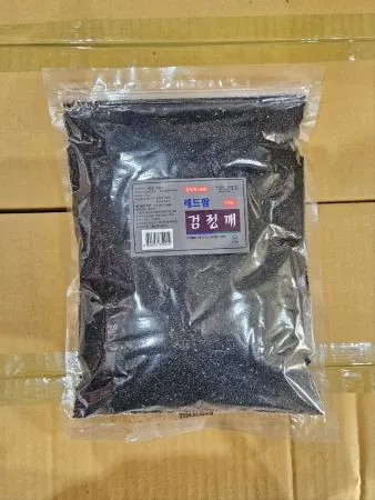 레드팜 검정깨 중국산 1Kg