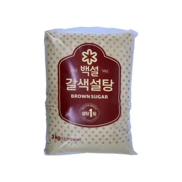 백설 갈색설탕 3kg
