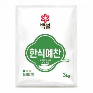 백설 한식예찬 조미료 3kg