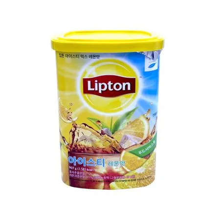 립톤 아이스티 레몬 907g