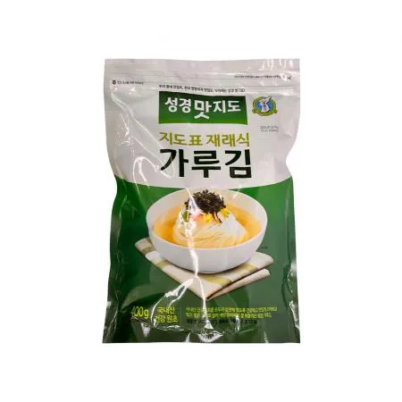 성경식품 지도표 성경 재래식 가루김 400g