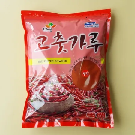 산노을 청양고춧가루(중식용) 2.5Kg