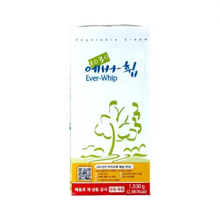선인 에버휩 1.03kg 휘핑크림
