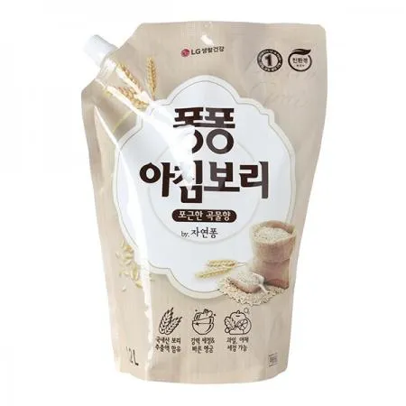 퐁퐁 아침보리 주방세제 1.2L 파우치