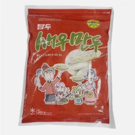 담두 새우만두 1kg 냉동