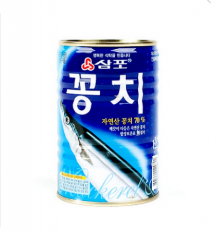 삼포 꽁치캔 400g
