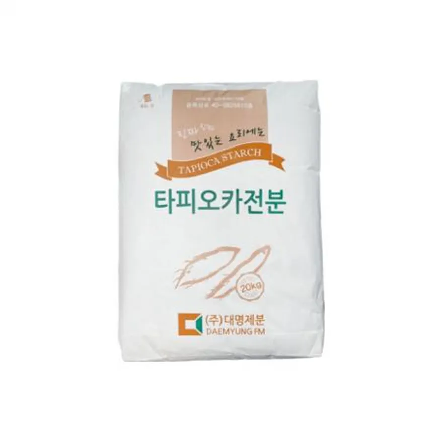 대명제분 타피오카 전분 20kg (냉면,감자송편용 이미지