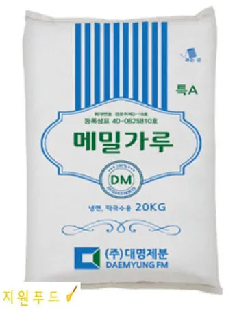 대명제분 메밀가루 70% 특A 20KG (냉면,막국수용)