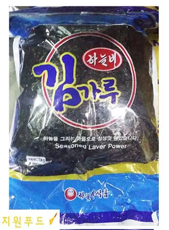 하늘비식품 하늘비 김가루 1kg 4개입/box  이미지