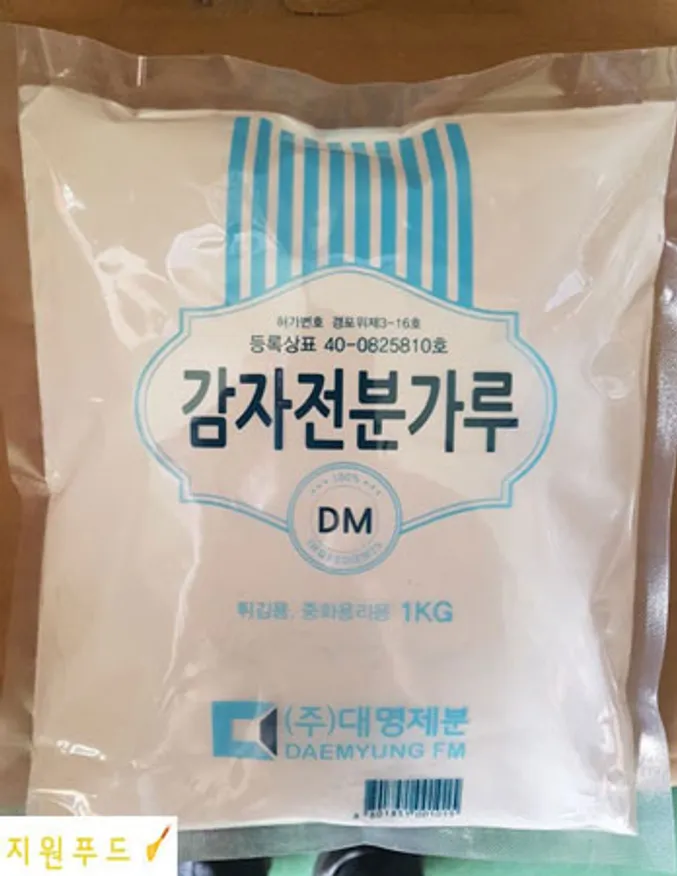 대명제분 감자전분가루 1kg 20개입/box (튀김용,소스용) 이미지