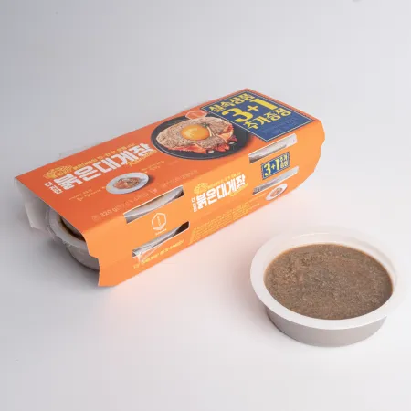 설래담 더진한 붉은대게장 320g (80g*4ea)