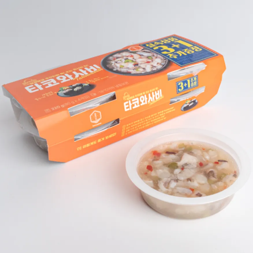 설래담 타코와사비 320g (80g*4ea) 이미지