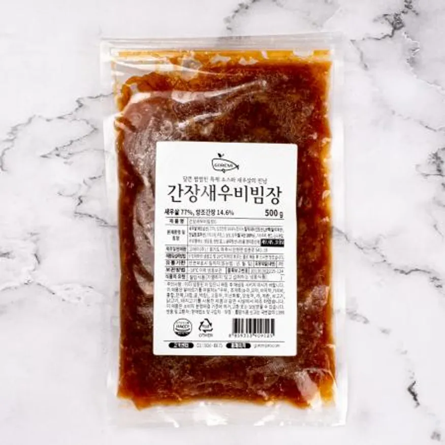 고래미 간장새우비빔장 500g 이미지