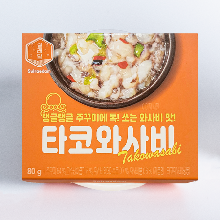 설래담 타코와사비 80g 이미지