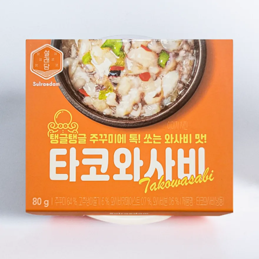 설래담 타코와사비 80g 이미지