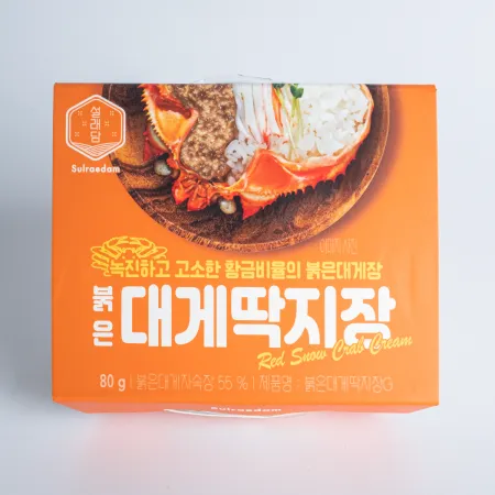 설래담 붉은대게딱지장 80g