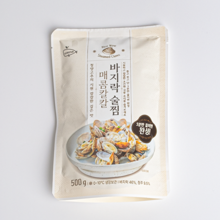 고래미 매콤칼칼 바지락술찜 500g 이미지
