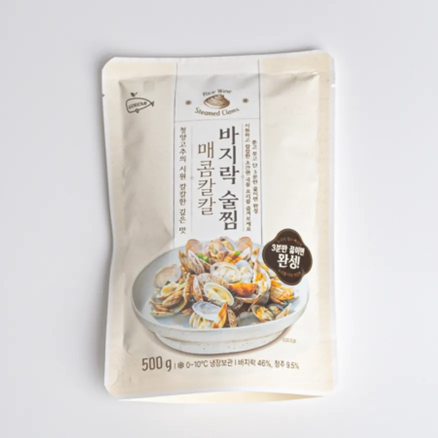고래미 매콤칼칼 바지락술찜 500g 이미지