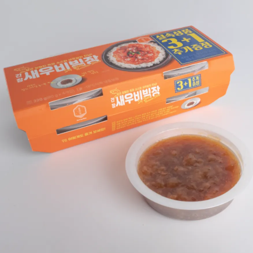 설래담 간장새우비빔장 320g (80g*4ea) 이미지