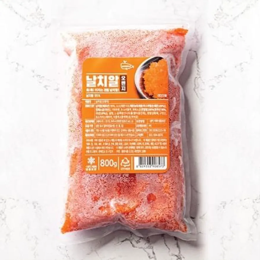 고래미 순수 날치알 오렌지 800g 이미지